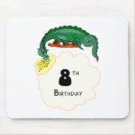8th Birthday Dragon Mousepad