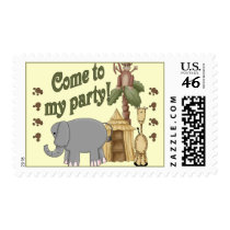 8th Birthday Safari Stamps