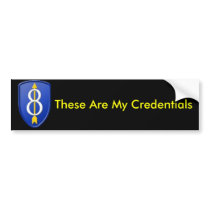 8th Infantry Division bumper stickers