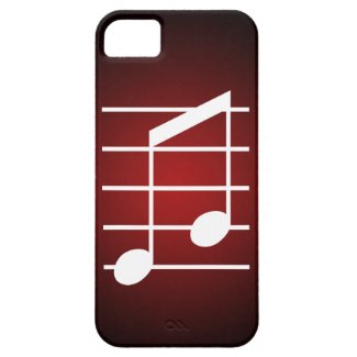 8th note 4 iPhone 5 cover