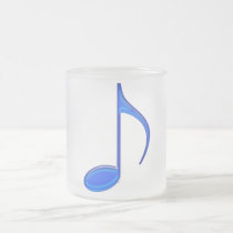 8th Note Blue Large 2010 mugs
