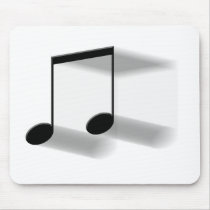 8th Note Blur Mousepad