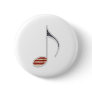 8th Note US Flag Pinback Buttons