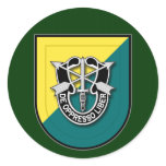 8th SFG-A 1 Panama Round Sticker