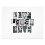 8x10 Alphabet Letter Photography Live Laugh Love