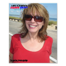 8X10 "YANA IN RED" PHOTOGRAPH