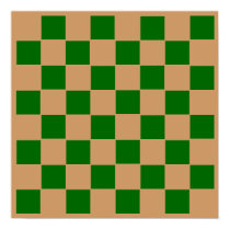8x8 Dominoes TAG Grid (2" fridge magnets) Poster