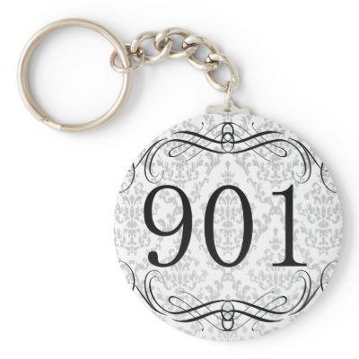 901 Area Code Keychains by AreaCodes