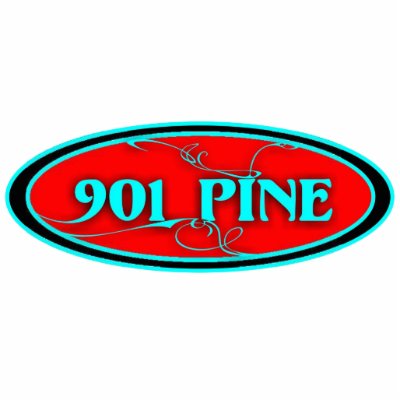 901 PINE LOGO Pin Cut Out by Charlestown_Records