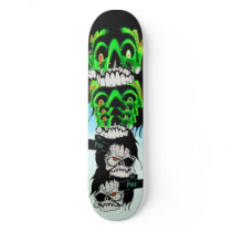 901 Pine Signs Skulls & Monster Eyes #2 skateboards