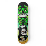 901 Pine Signs Skulls & Monster Eyes #4 Skateboard