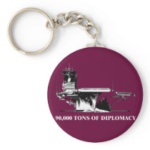 90,000 tons of diplomacy keychain