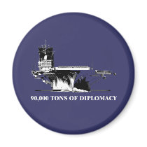 90,000 tons of diplomacy refrigerator magnet