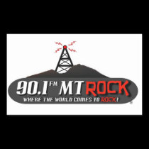 90.1 MtRock Sticker stickers