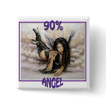 90% Angel Button!