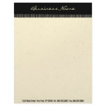 $.90 Black Stripes Business Letterhead Letter Work