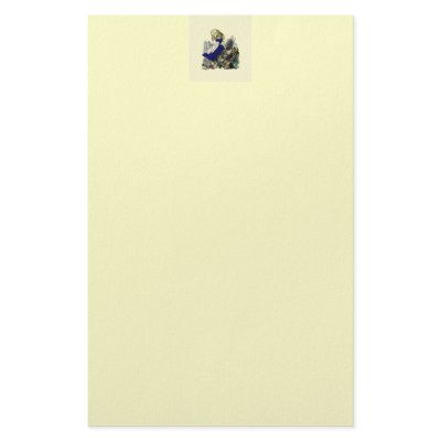 .90 Curious Alice   Stationary Personalized Stationery by galleriaofart
