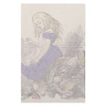 .90 Curious Alice   Stationary Personalized Stationery