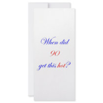 90  Hot rack cards