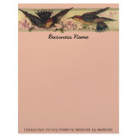 $.90 Meeting Birds Business Letterhead Letter Work
