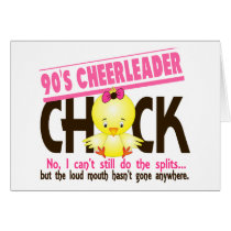 90’s Cheerleader Chick cards