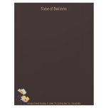 $.90 Soft Flowers Letterhead Business Work Career