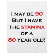 90 stamina flyers