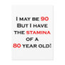 90 stamina postcards