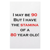 90 stamina custom stationery