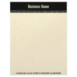 $.90 TBA AWARD Black Stripes Business Letterhead
