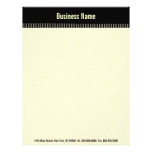 $.90 TBA AWARD Black Stripes Business Letterhead