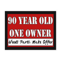 90 Year Old, One Owner - Needs Parts, Make Offer Post Card