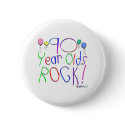 90 Year Olds Rock! Button by TShirtDotCom 90 Year Olds Rock! Button