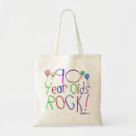 90 Year Olds Rock ! Canvas Bag