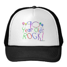 90 Year Olds Rock! Hat