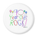 90 Year Olds Rock! Magnet by TShirtDotCom 90 Year Olds Rock! Magnet