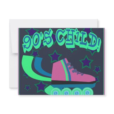 90's Child Announcement by Retrofort