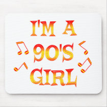90s Girl mousepads