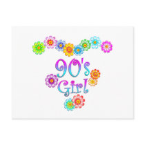 90's Girl Post Card
