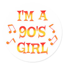 90s Girl stickers by TLArnold6 90s Girl stickers