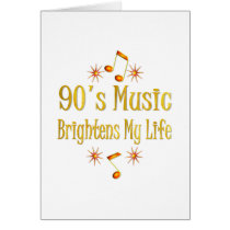 90s Music Brightens My Life cards