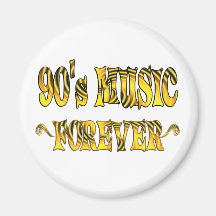 90s Music Forever Magnets