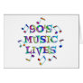 90s Music Lives Greeting Card