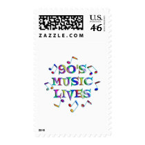 90s Music Lives Stamps