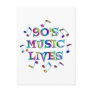 90s Music Lives Post Cards