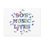 90s Music Lives Postcard