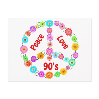 90s Peace Love Postcards by TLArnold6