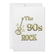 90s ROCK Invites