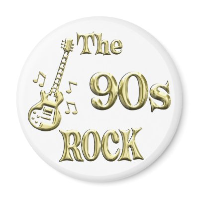 90s ROCK Refrigerator Magnet by TLArnold6