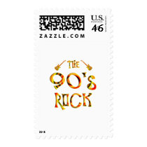 90's Rock Postage Stamps